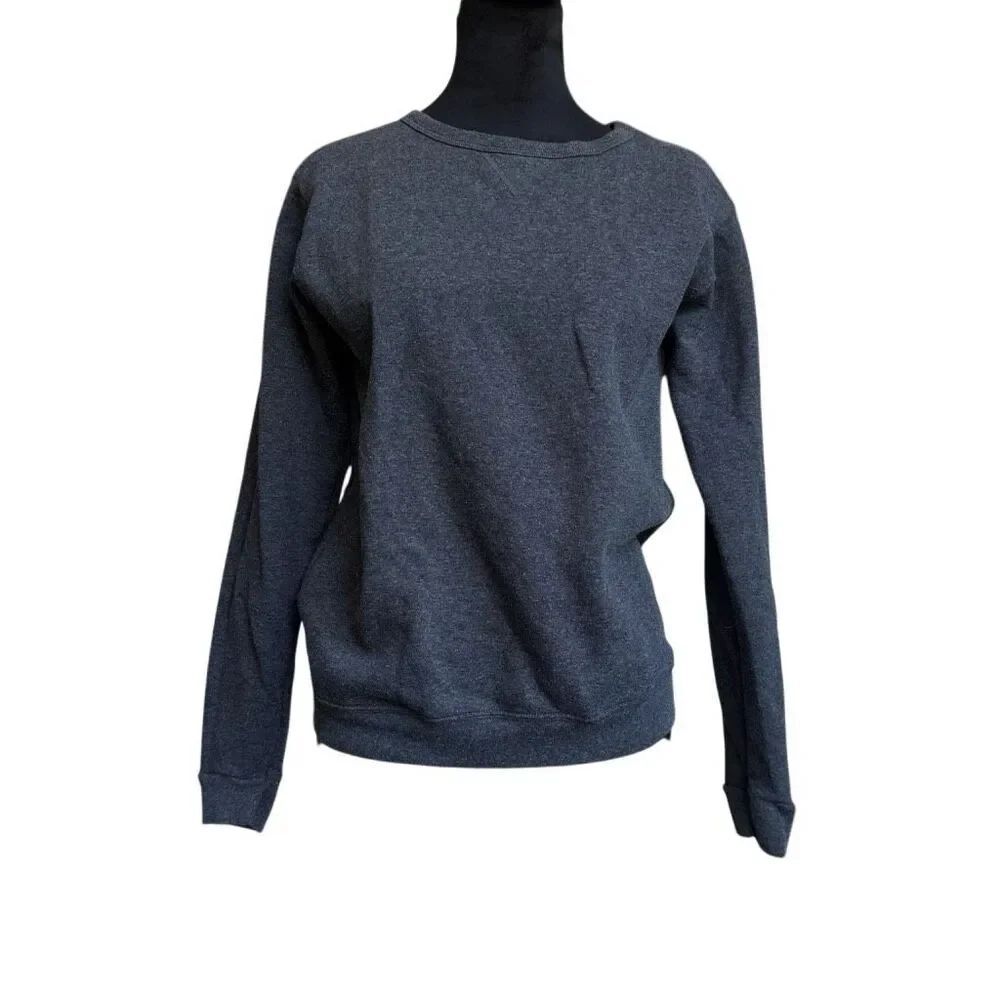 Hanes EcoSmart Gray Crewneck Sweatshirt Women’s Small Fleece Lined Pullover